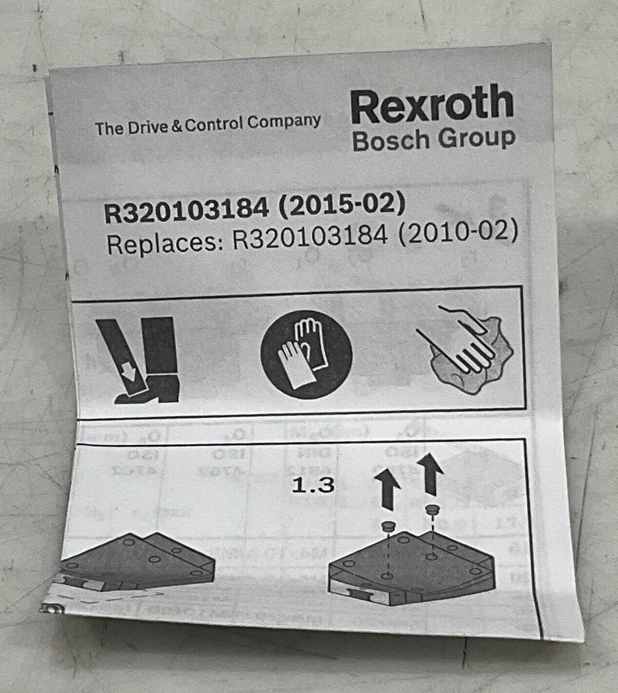 REXROTH R021M10693 BLOCK RUNNER SEAL KIT U3S