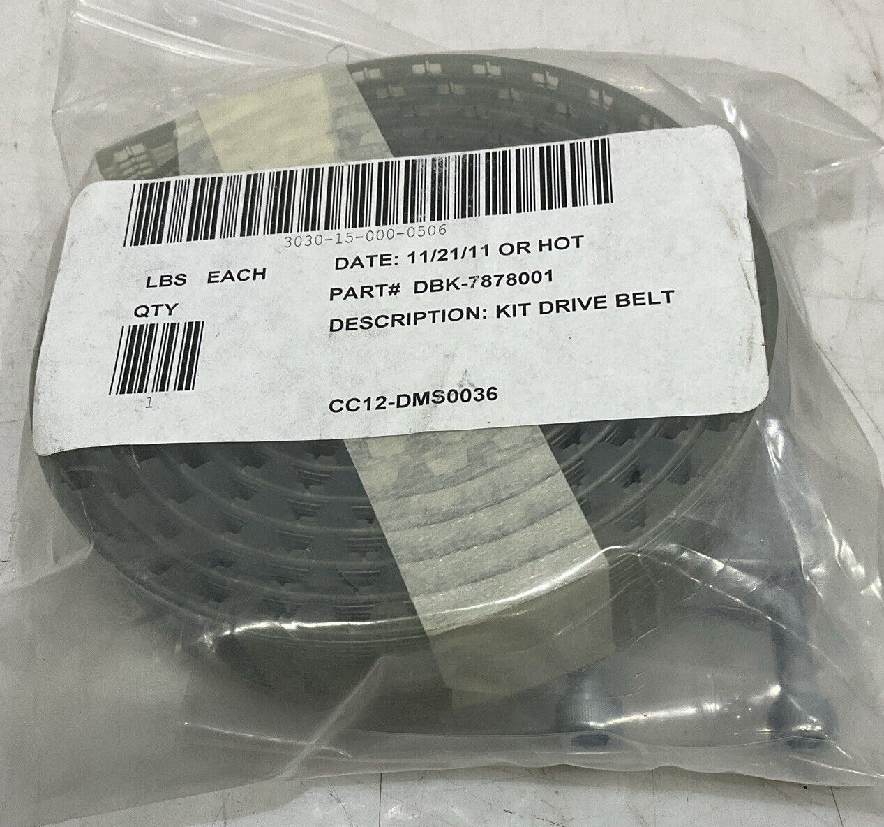 MACRON DBK-7878001 DRIVE BELT KIT U3S