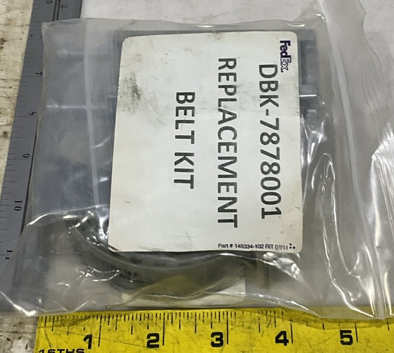 MACRON DBK-7878001 DRIVE BELT KIT U3S