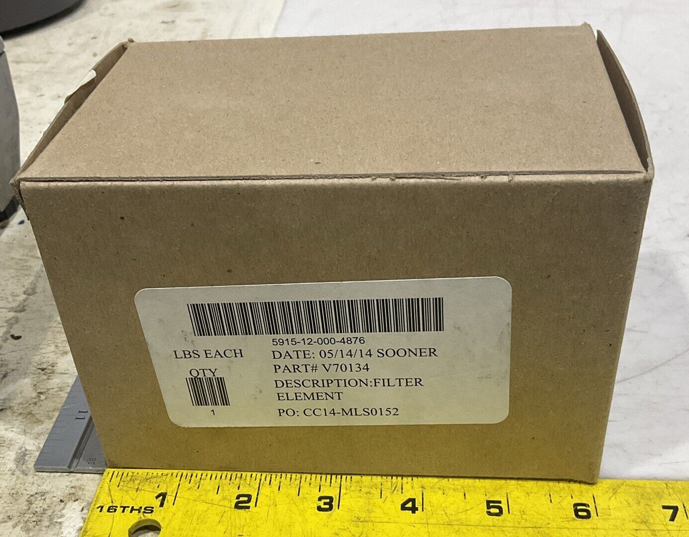 LDI INDUSTRIES V70134 NOMINAL FILTRATION FILTER U3S