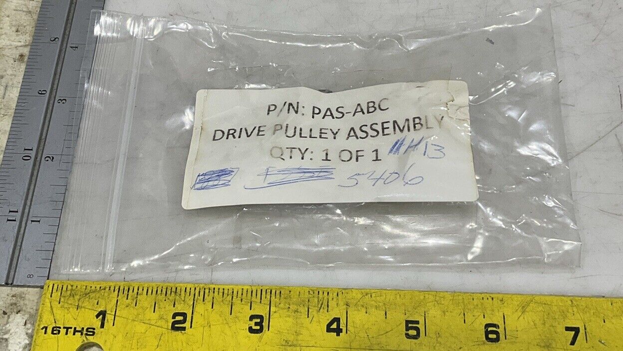MACRON PAS-ABC SHAFTED PULLEY ASEMBLY U3S