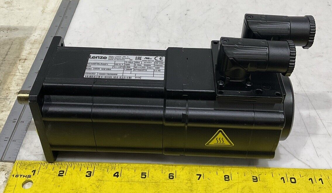 LENZE MCS09F38LRS0P1 SERVO MOTOR U3S