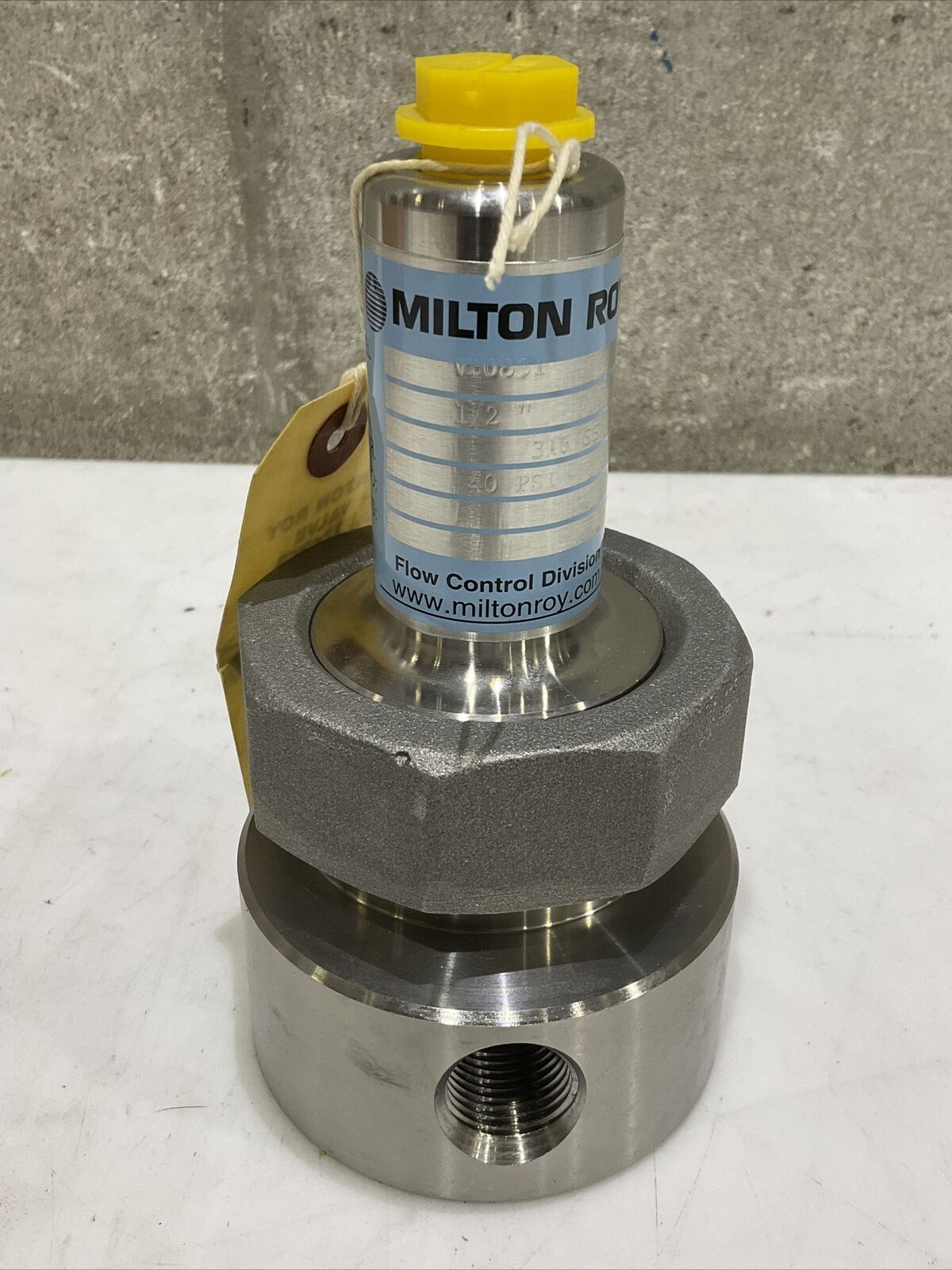 MILTON ROY VB0831 GVB125 BACK PRESSURE VALVE 10-150 PSI 373