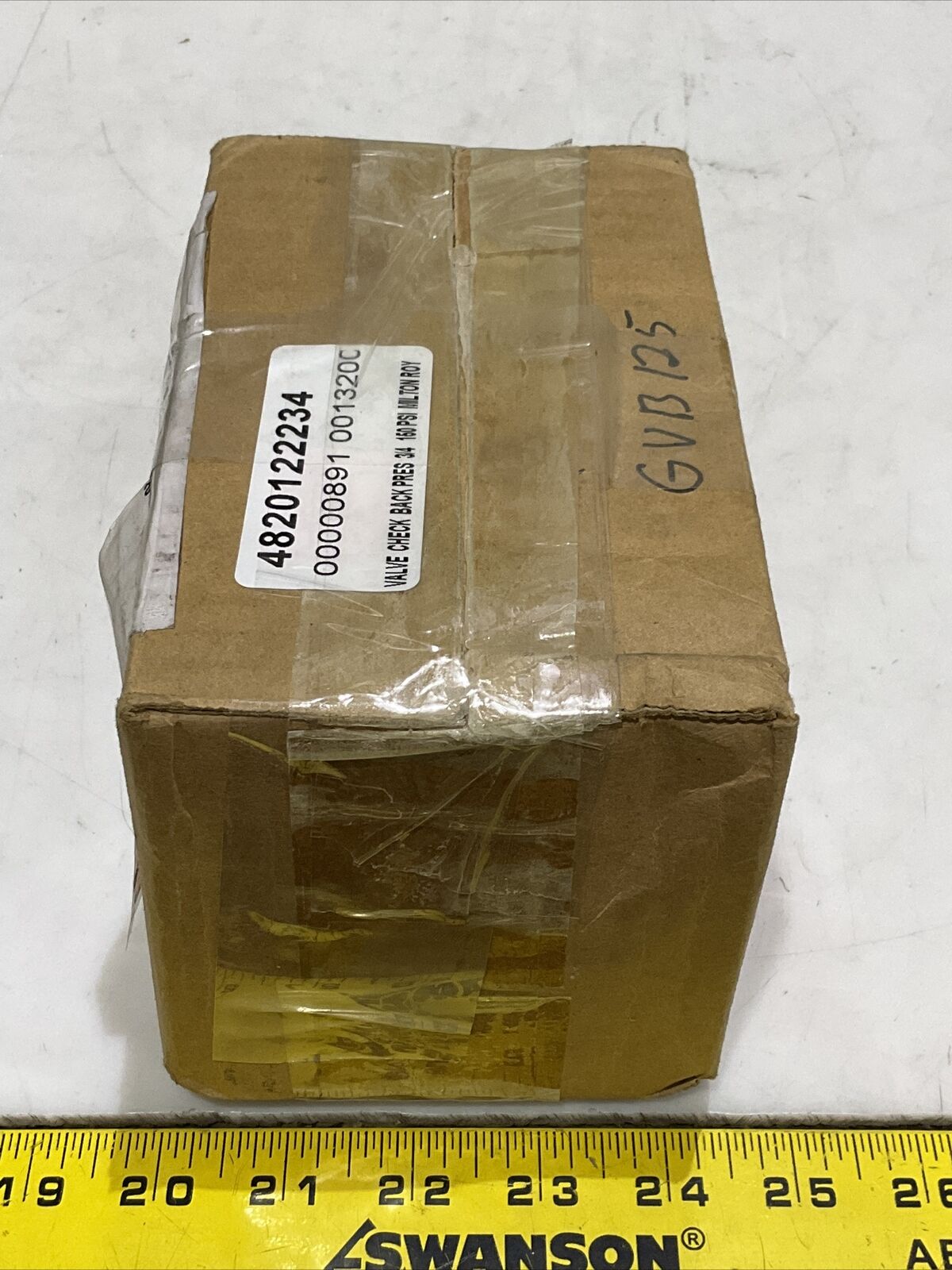 MILTON ROY VB0831 GVB125 BACK PRESSURE VALVE 10-150 PSI 373