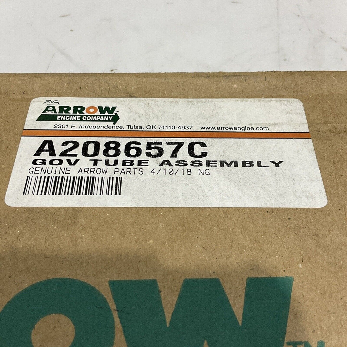 ARROW A208657C GOV TIBE ASSEMBLY U4M