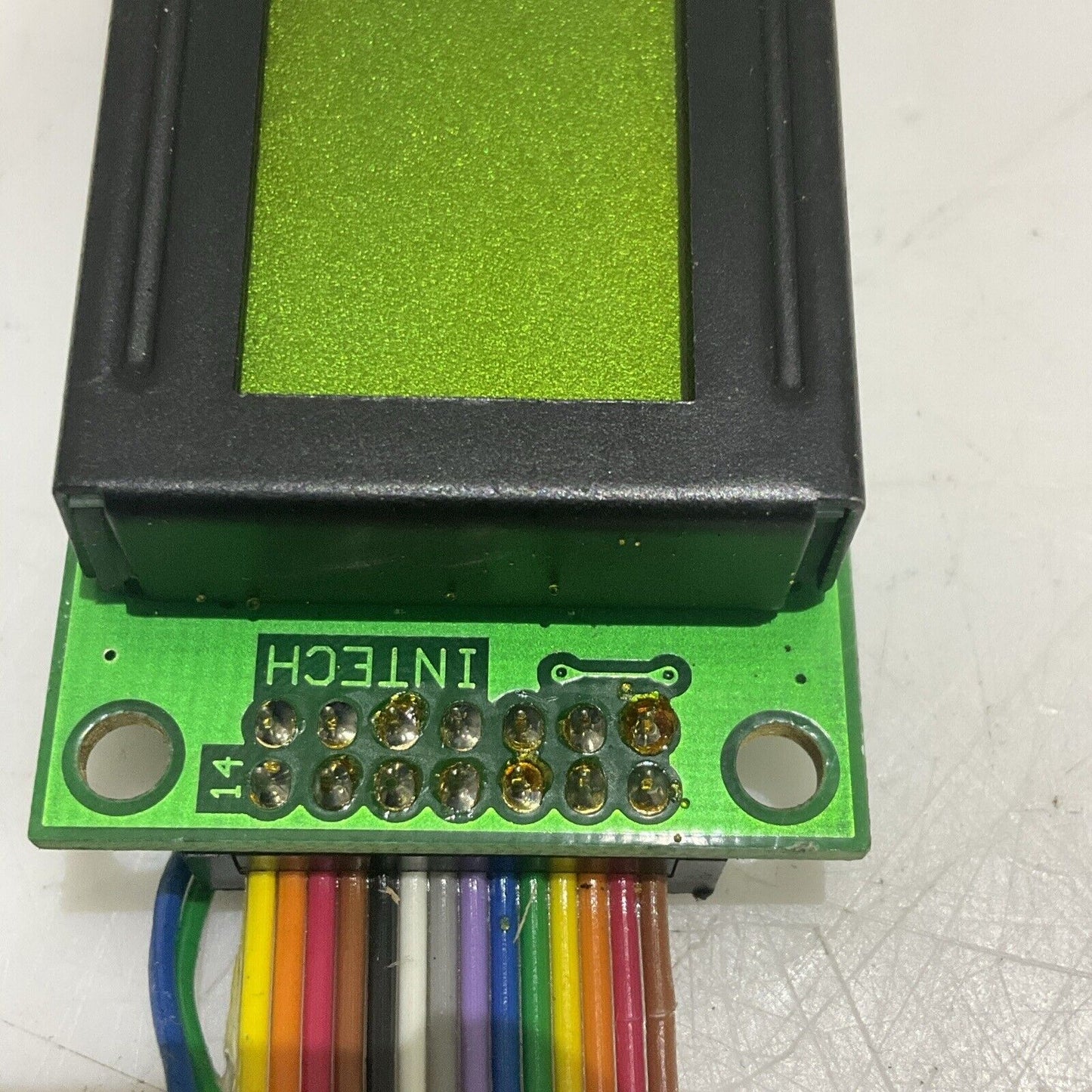 INTECH KS0066U ITM-4002A-001 DIGITAL DISPLAY W/ RIBBON CABLE U4M