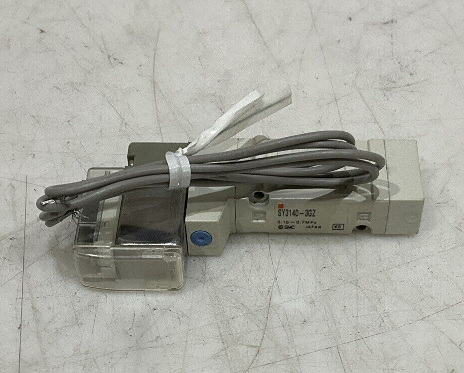 SMC SY3140-3GZ SOLENOID VALVE AIR 2-POSITION SINGLE SOLENOID PILOT 554