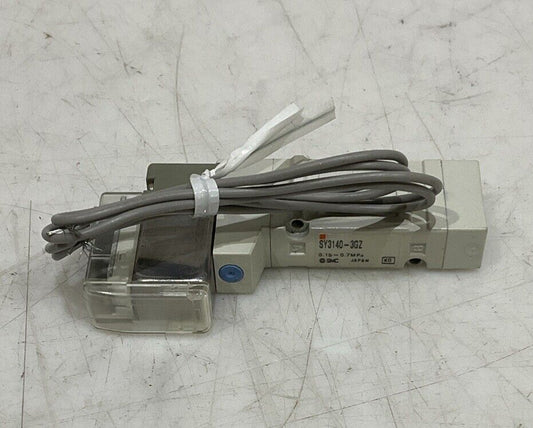 SMC SY3140-3GZ SOLENOID VALVE AIR 2-POSITION SINGLE SOLENOID PILOT 554