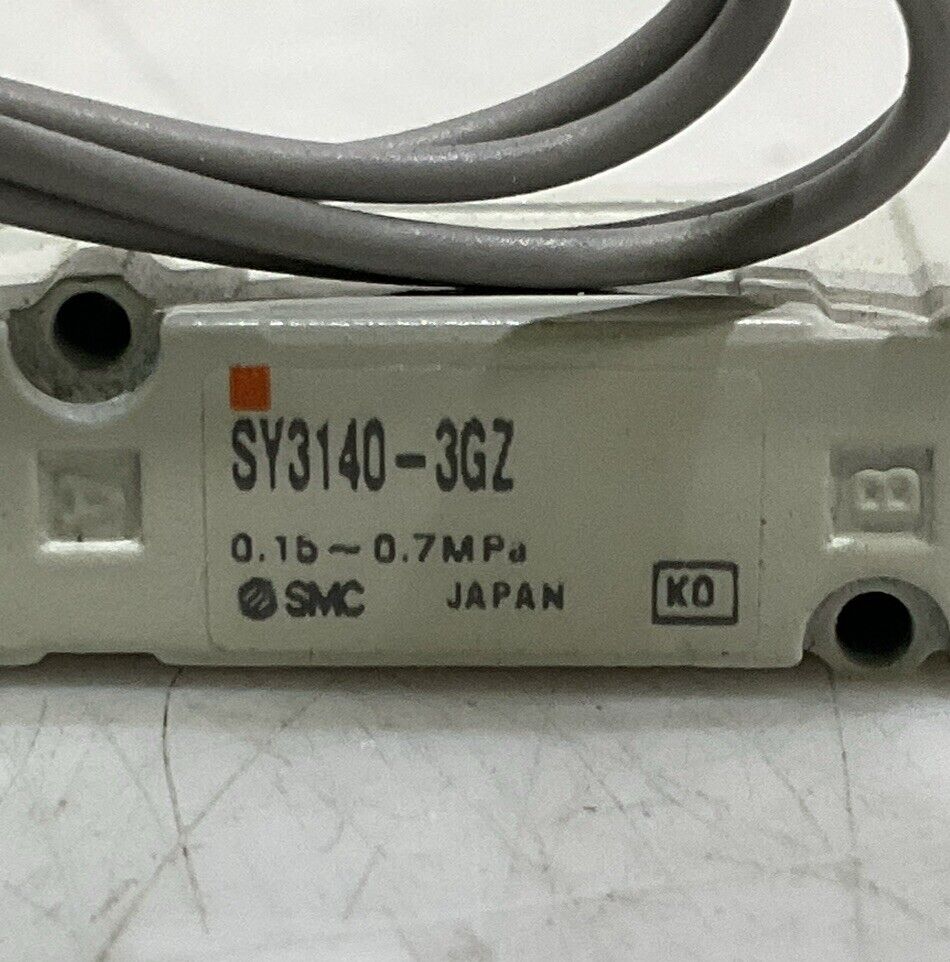SMC SY3140-3GZ SOLENOID VALVE AIR 2-POSITION SINGLE SOLENOID PILOT 554