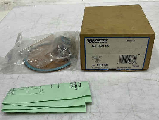 WATTS REGULATOR 1/2 152A RK 0875505 REPAIT KIT 554