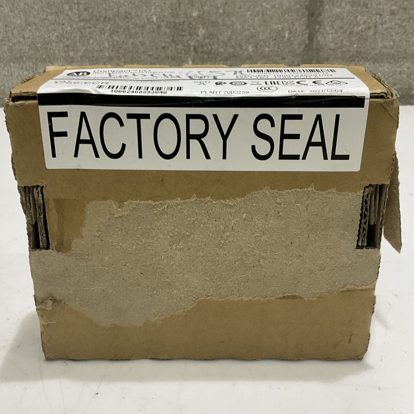AB ALLEN BRADLEY 1769-ECR RIGHT END CAP TERMINATOR U4M