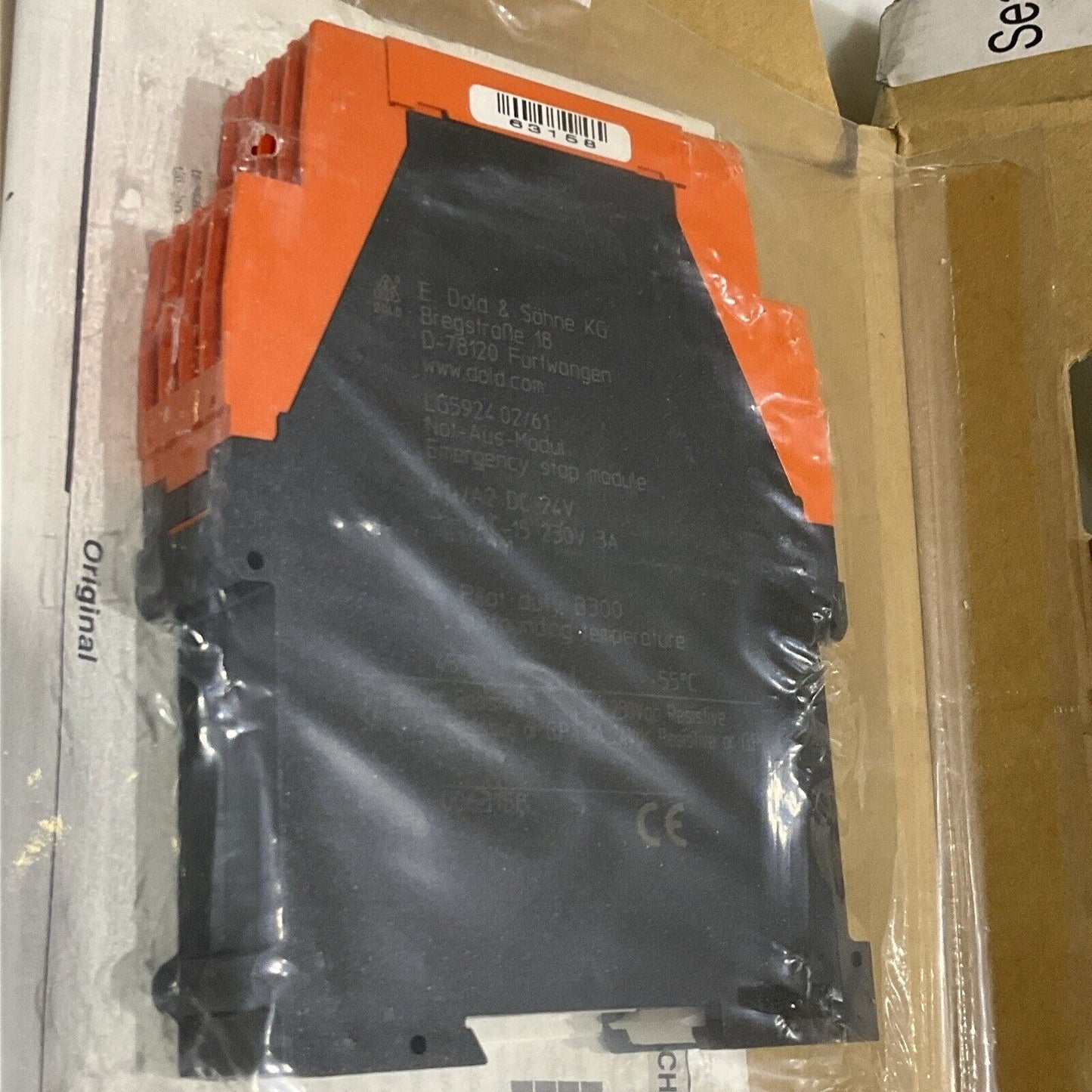 E. DOLD & SÖHNE KG LG5924.02/61 EMERGENCY STOP MODULE U4M