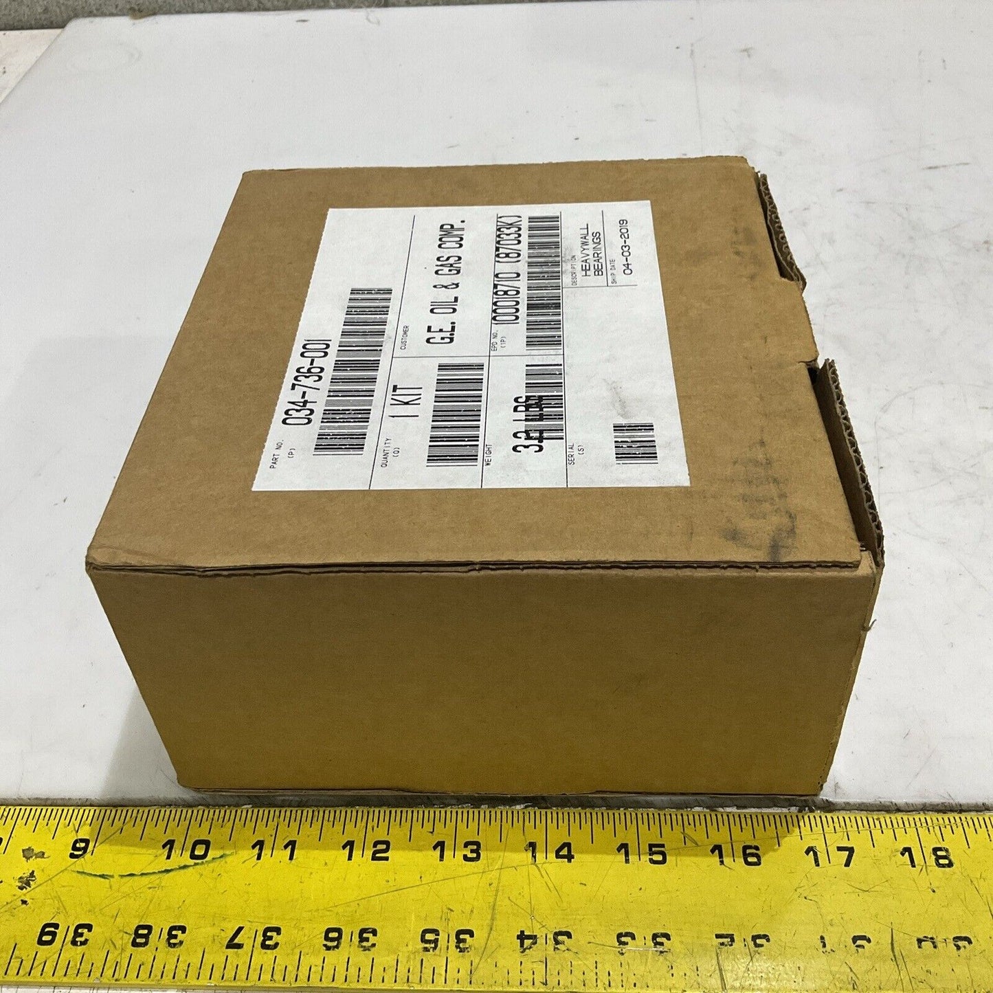 HEAVYWALL BEARING 034-736-001 BEARING SLEEVE TWO HALVES TANG CONNECTION ROD U4M