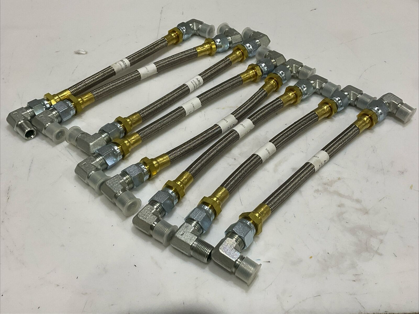 ARIEL B-1032 AA208645A VRG3 ARC-188285 OIL COOLER HOSE LOT OF 8 U4M