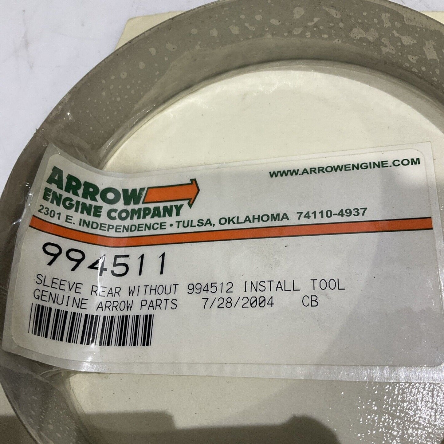 ARROW ENGINE CO. 994511 REAR WEAR SLEEVE 330 LOT OF 5 U4M