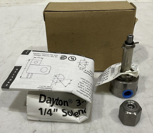 DAYTON 3A429 3-WAY SOLENOID VALVE 554