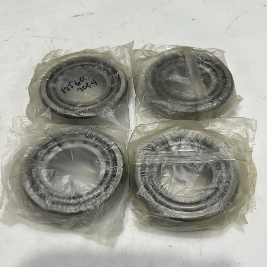 ENDURO 30208 TAPERED ROLLER BEARING CUP & CONE SET LOT OF 4 U4M