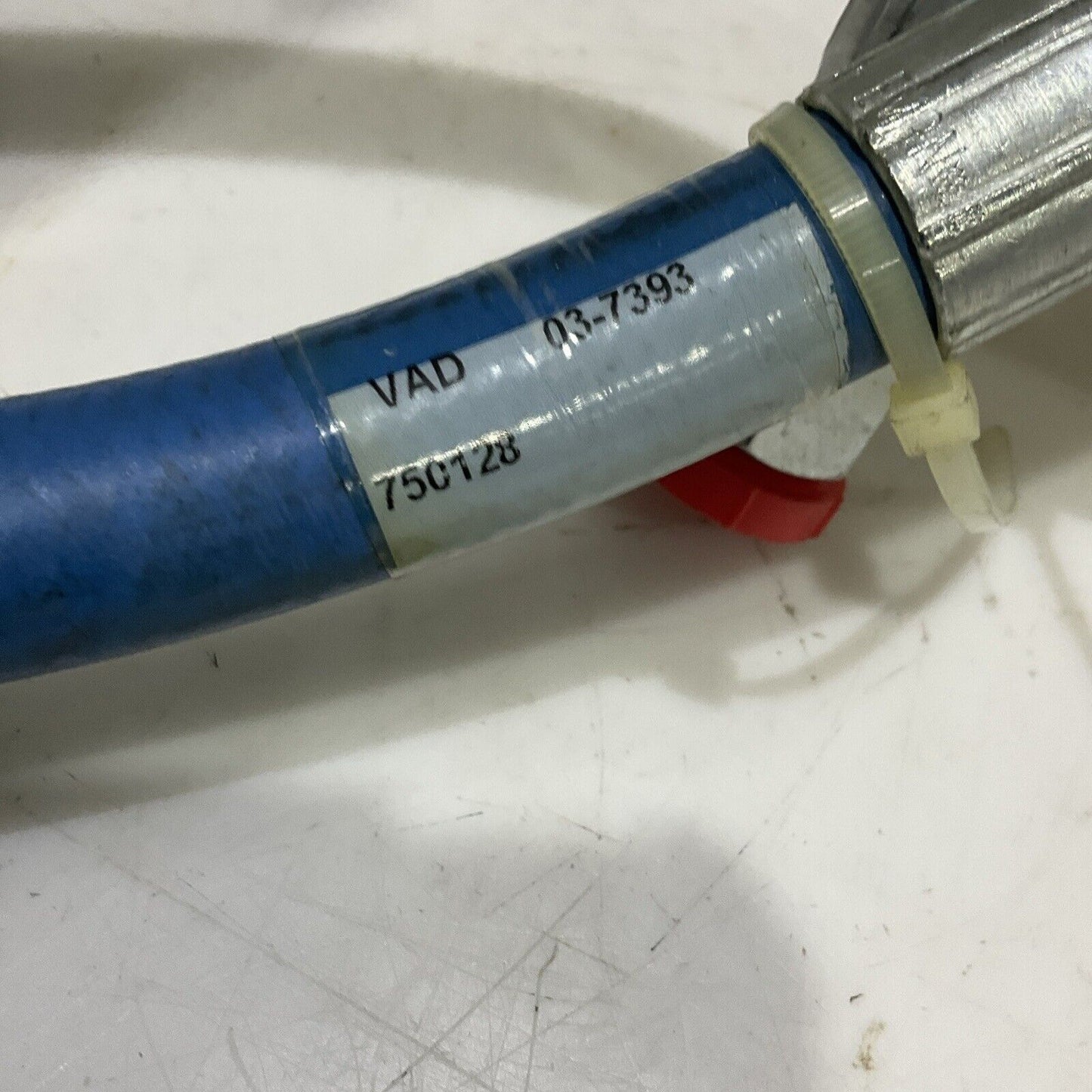 PARKER NO-SKIVE 03-7393 750128 HUDRAULIC HOSE 436-8 WP 3500 PSI U4M