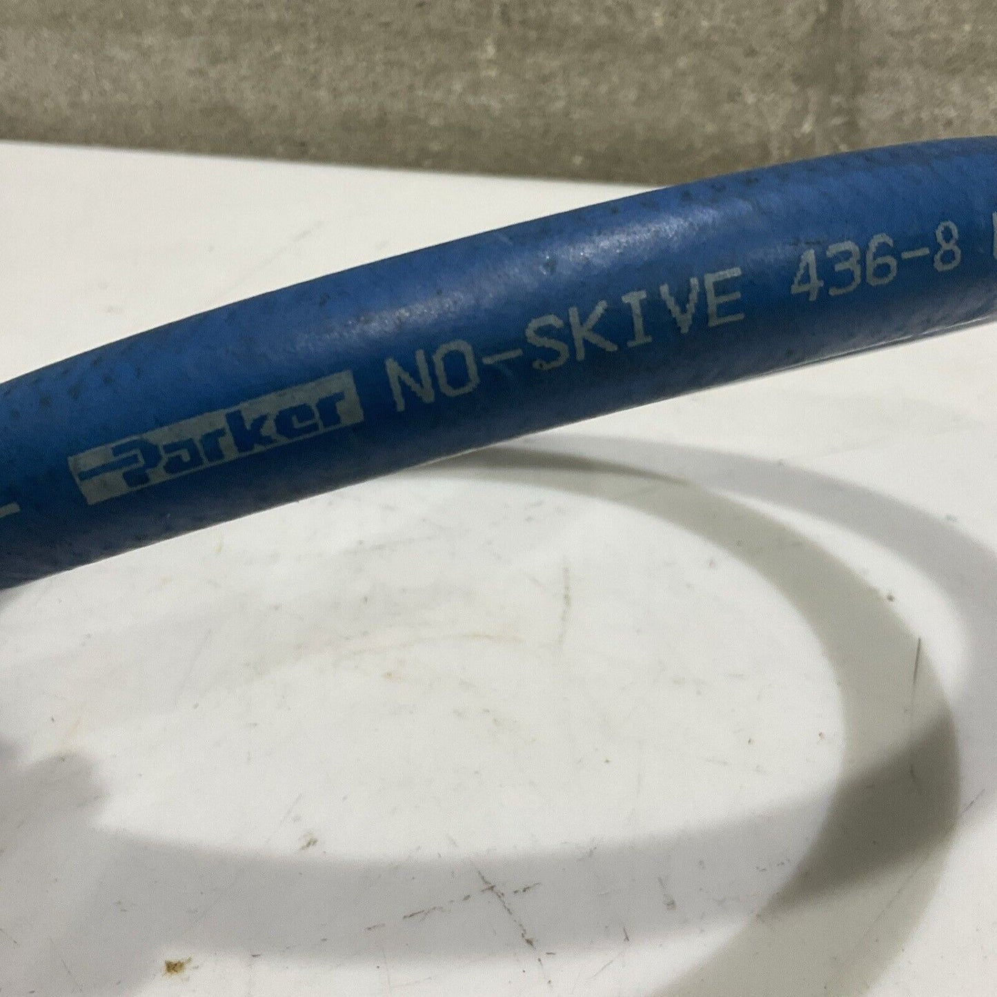 PARKER NO-SKIVE 03-7393 750128 HUDRAULIC HOSE 436-8 WP 3500 PSI U4M
