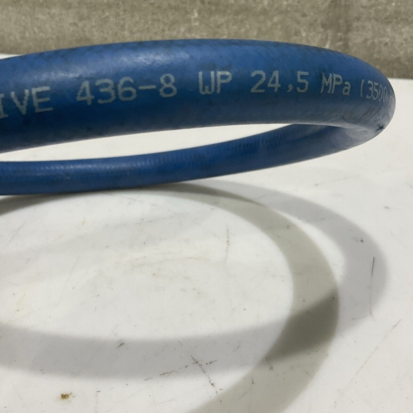 PARKER NO-SKIVE 03-7393 750128 HUDRAULIC HOSE 436-8 WP 3500 PSI U4M