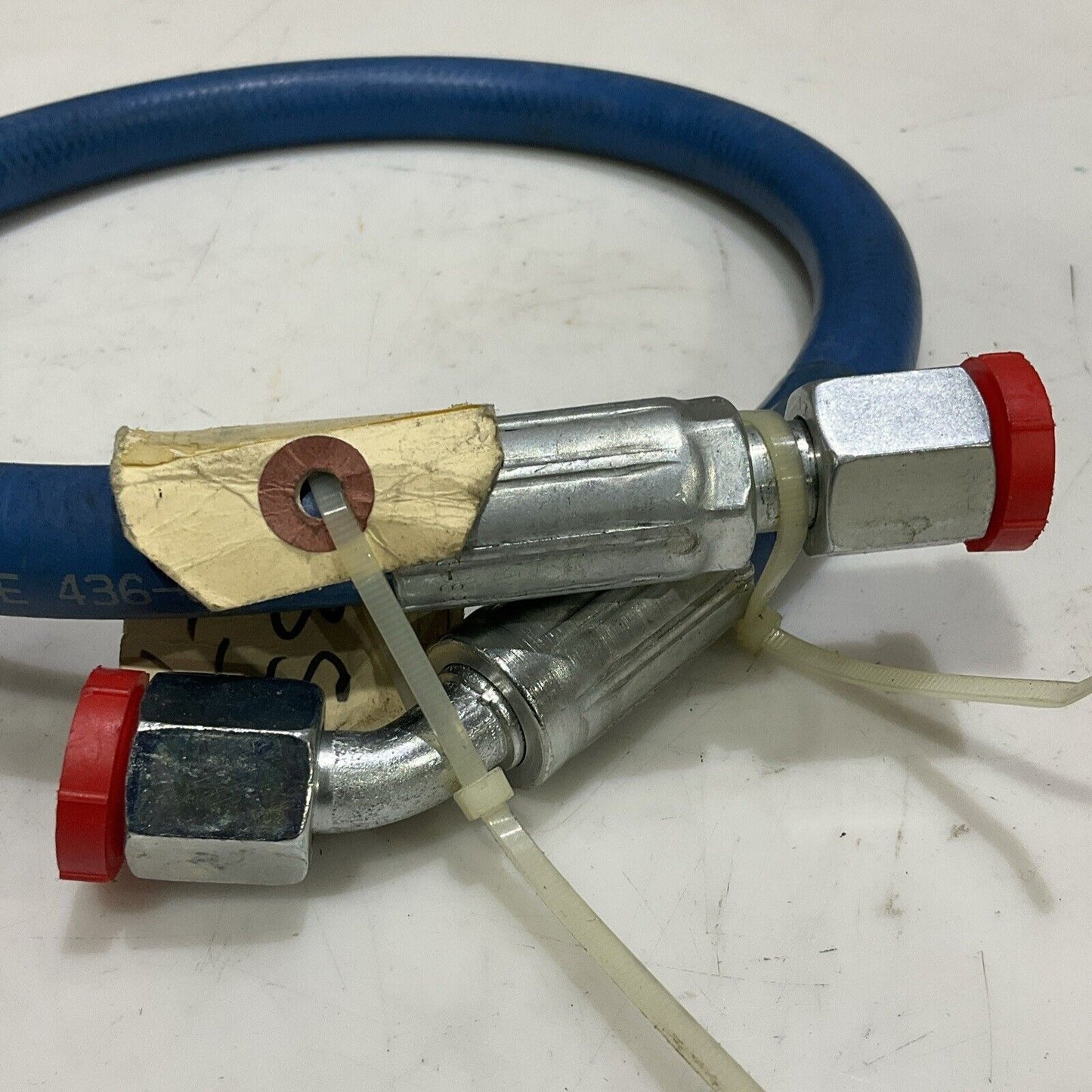 PARKER NO-SKIVE 03-7393 750128 HUDRAULIC HOSE 436-8 WP 3500 PSI U4M