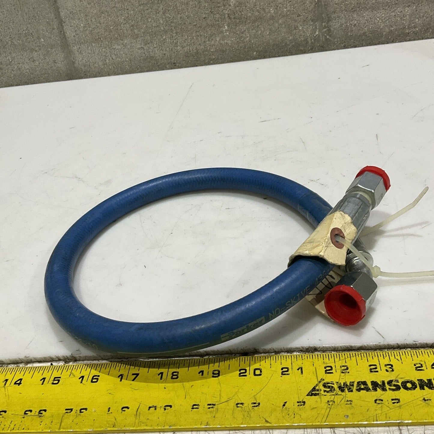 PARKER NO-SKIVE 03-7393 750128 HUDRAULIC HOSE 436-8 WP 3500 PSI U4M