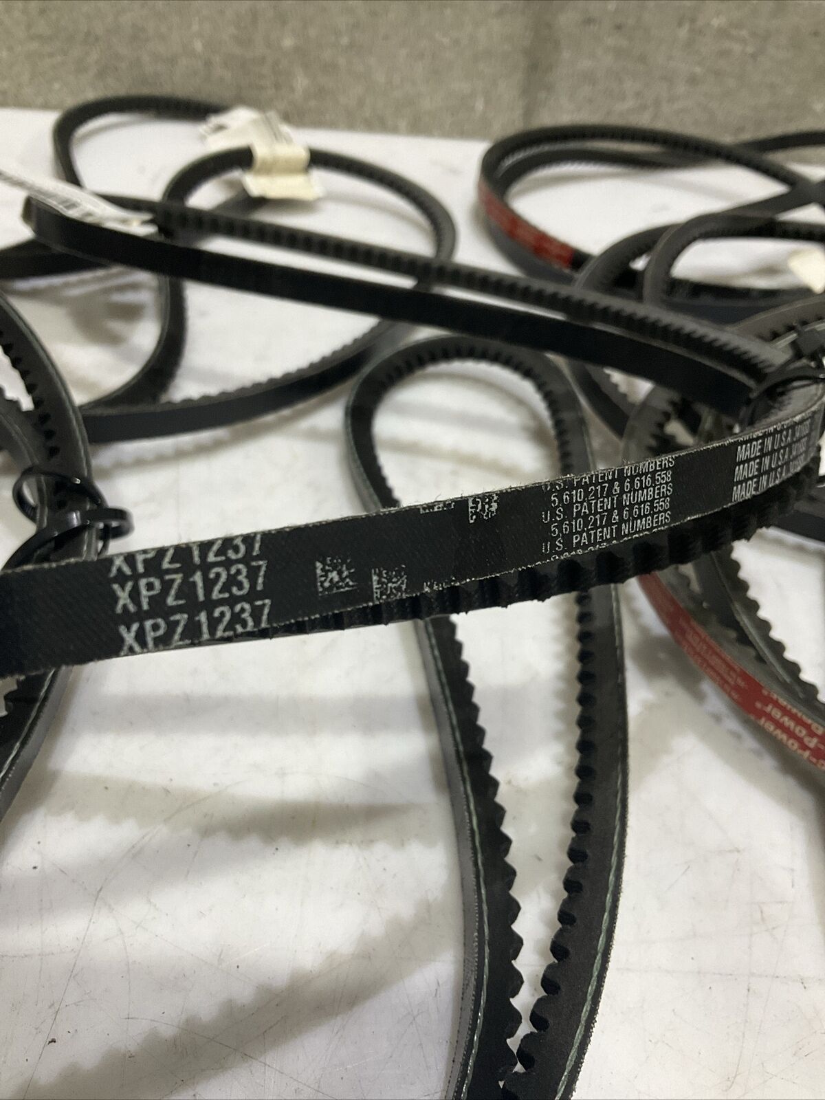 GATES XPZ1237 METRIC-POWER V-BELTS V80 LOT OF 13 U4M