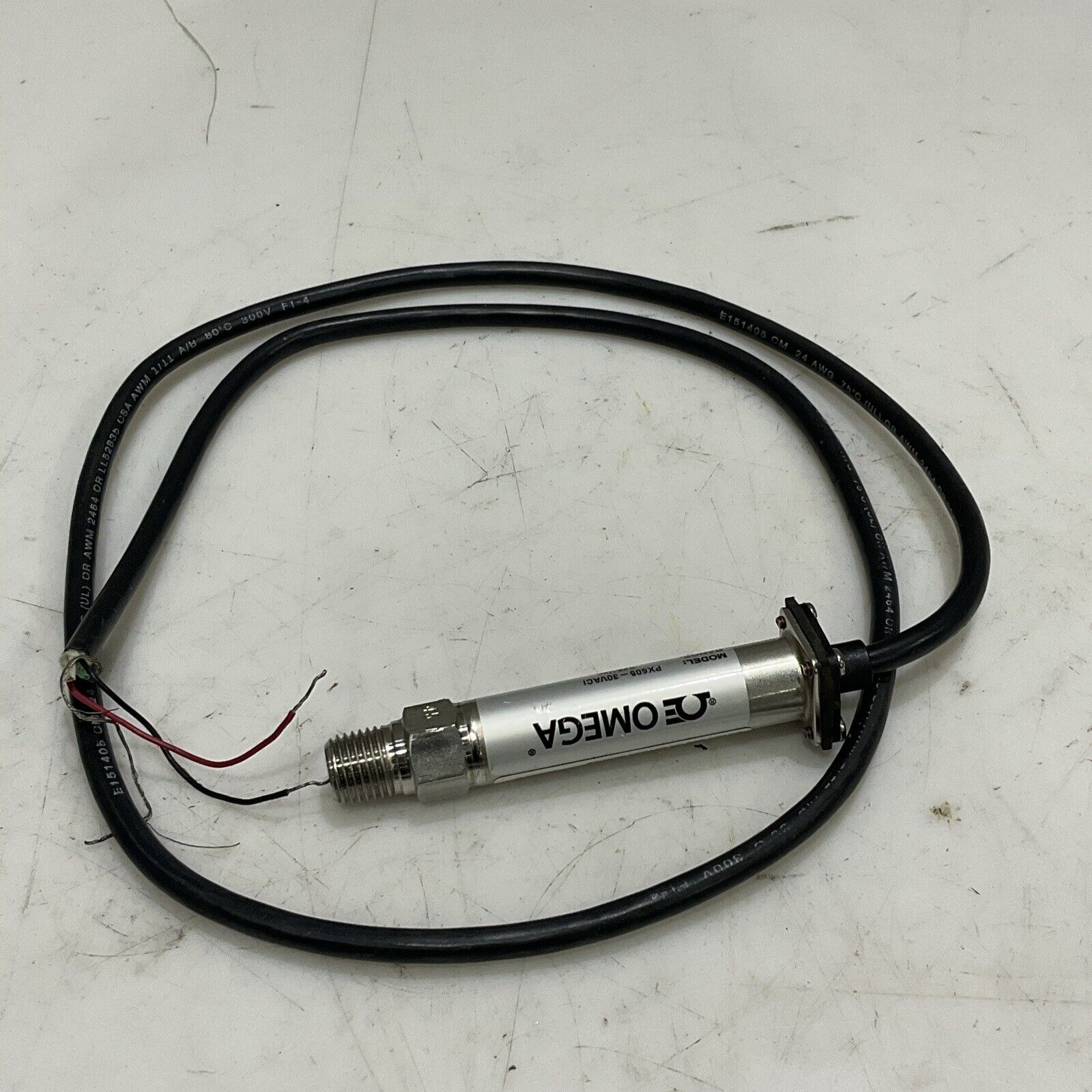 OMEGA PX695 30VACI PRESSURE TRANSDUCER SENSOR 10 30MA 4 20MA 30