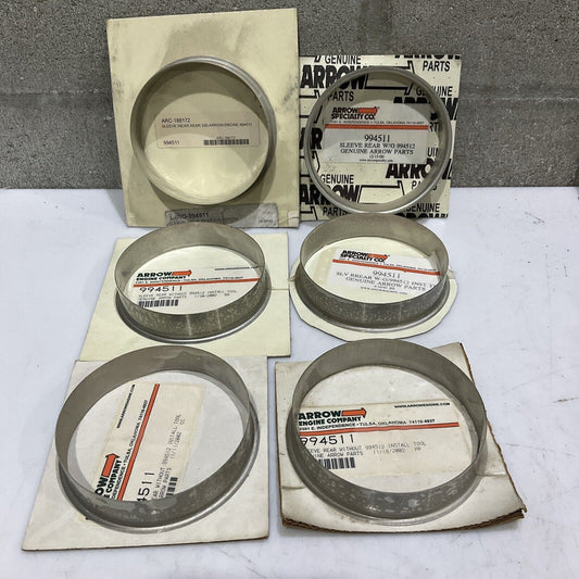 ARROW ENGINE CO. 994511 REAR WEAR SLEEVE 330 LOT OF 6 U4M