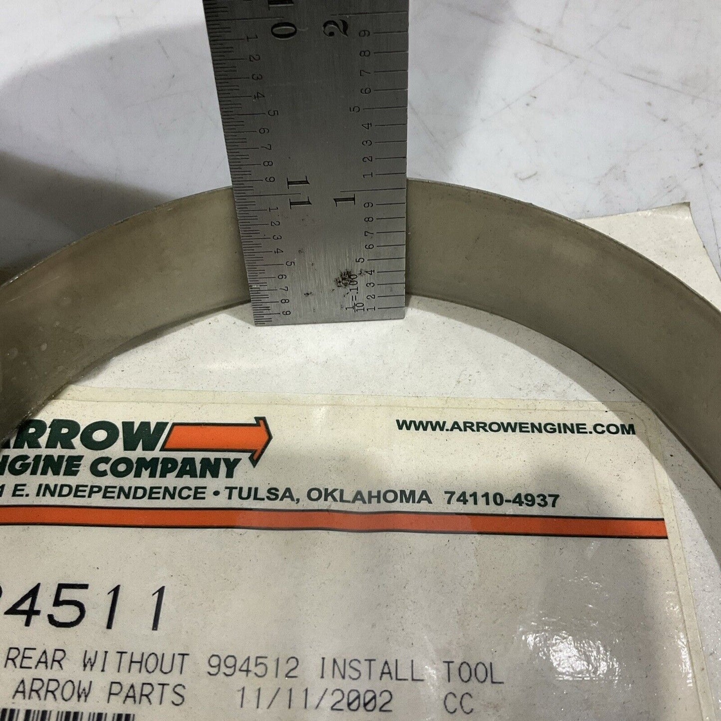 ARROW ENGINE CO. 994511 REAR WEAR SLEEVE 330 LOT OF 6 U4M
