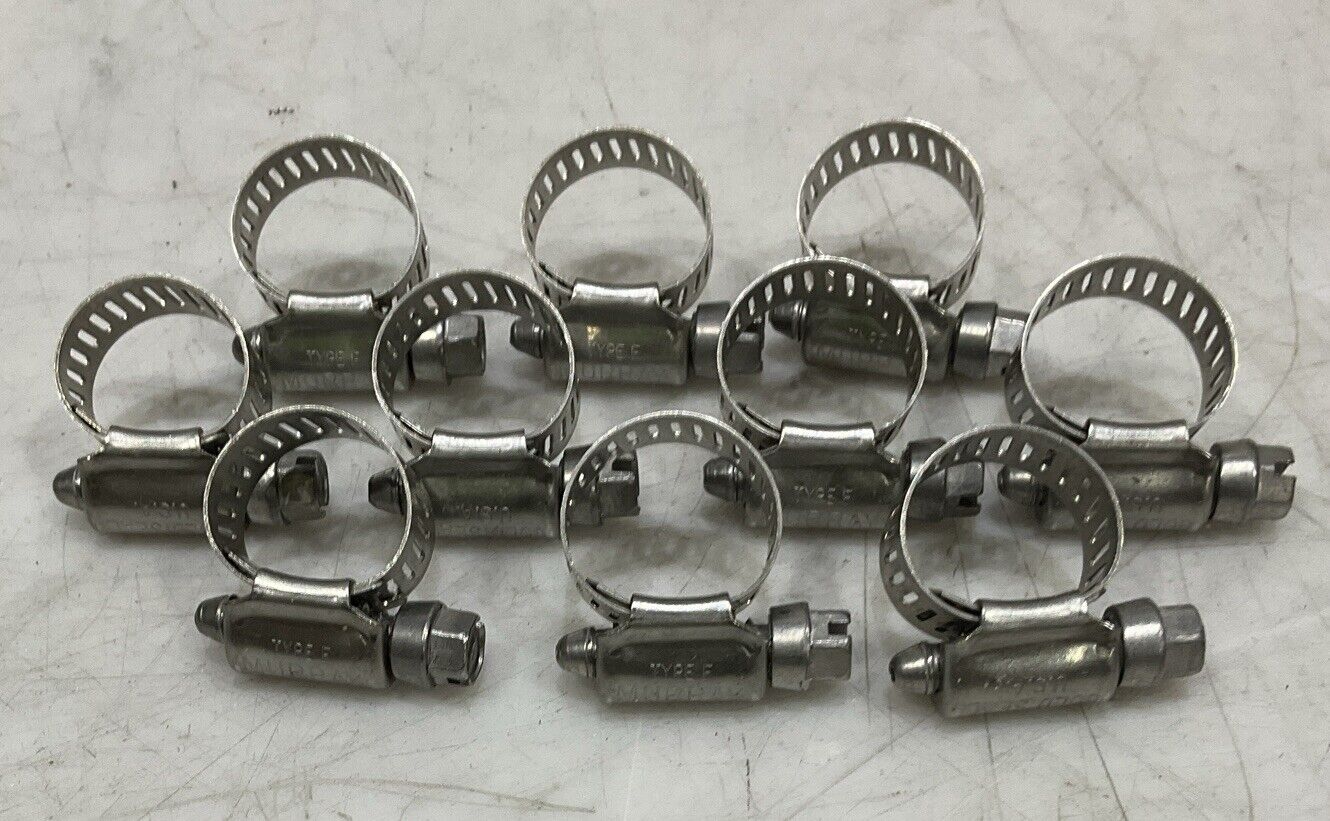 ALL STAINLESS H6SS 10 HOSE CLAMPS 554