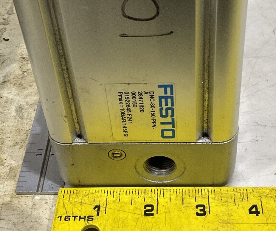 FESTO DNC-80-150-PPV-A 28471620 PNEUMATIC CYLINDER U4M