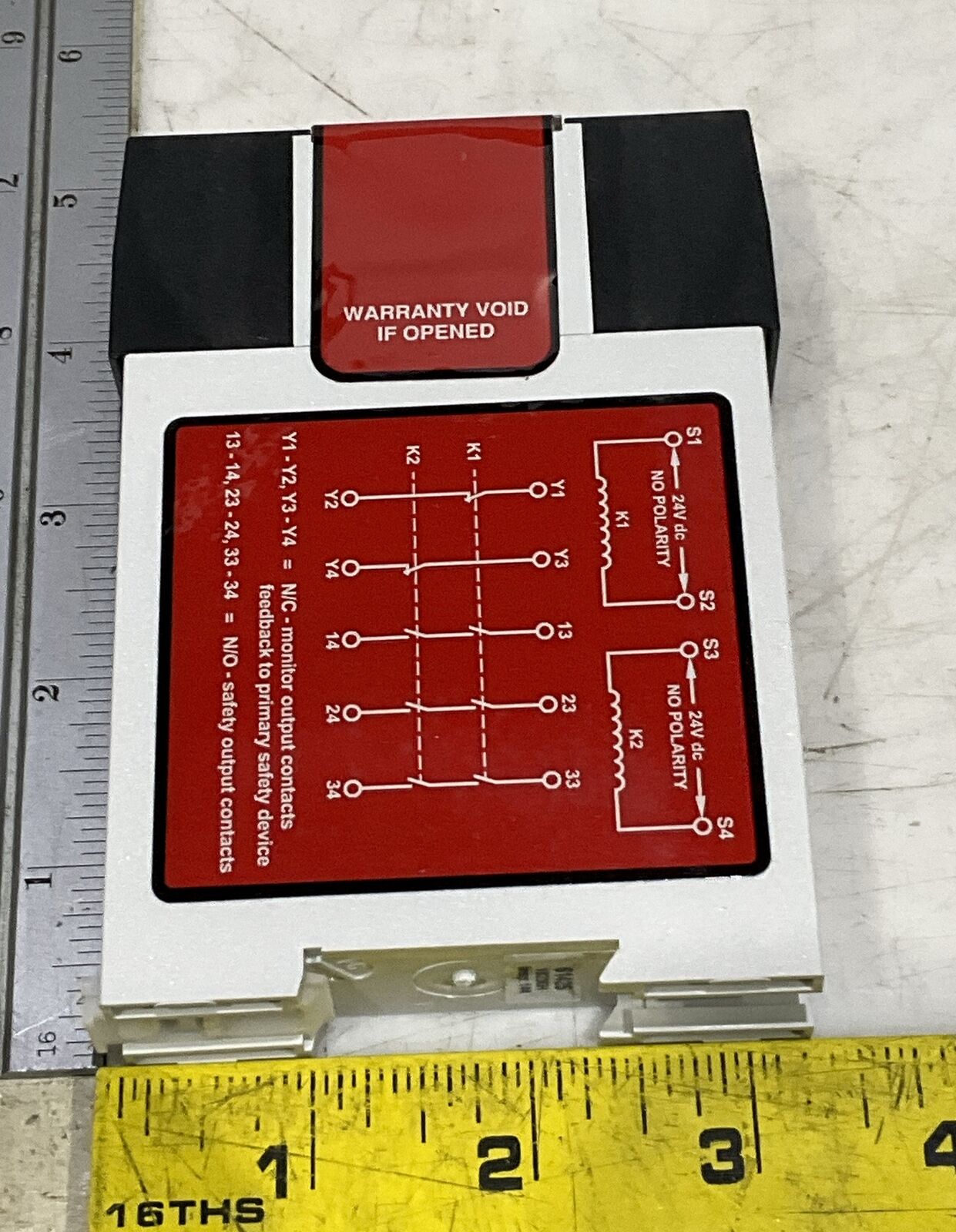 BANNER IM-T-9A 61425 LIGHT CURTAIN SAFETY RELAY MODULE U4M