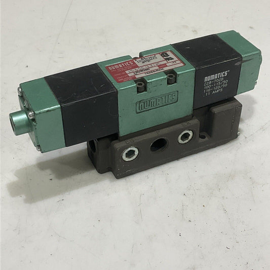 NUMATICS 153SS431K 228-702B PNEUMATIC SOLENOID VALVE 150 PSIG