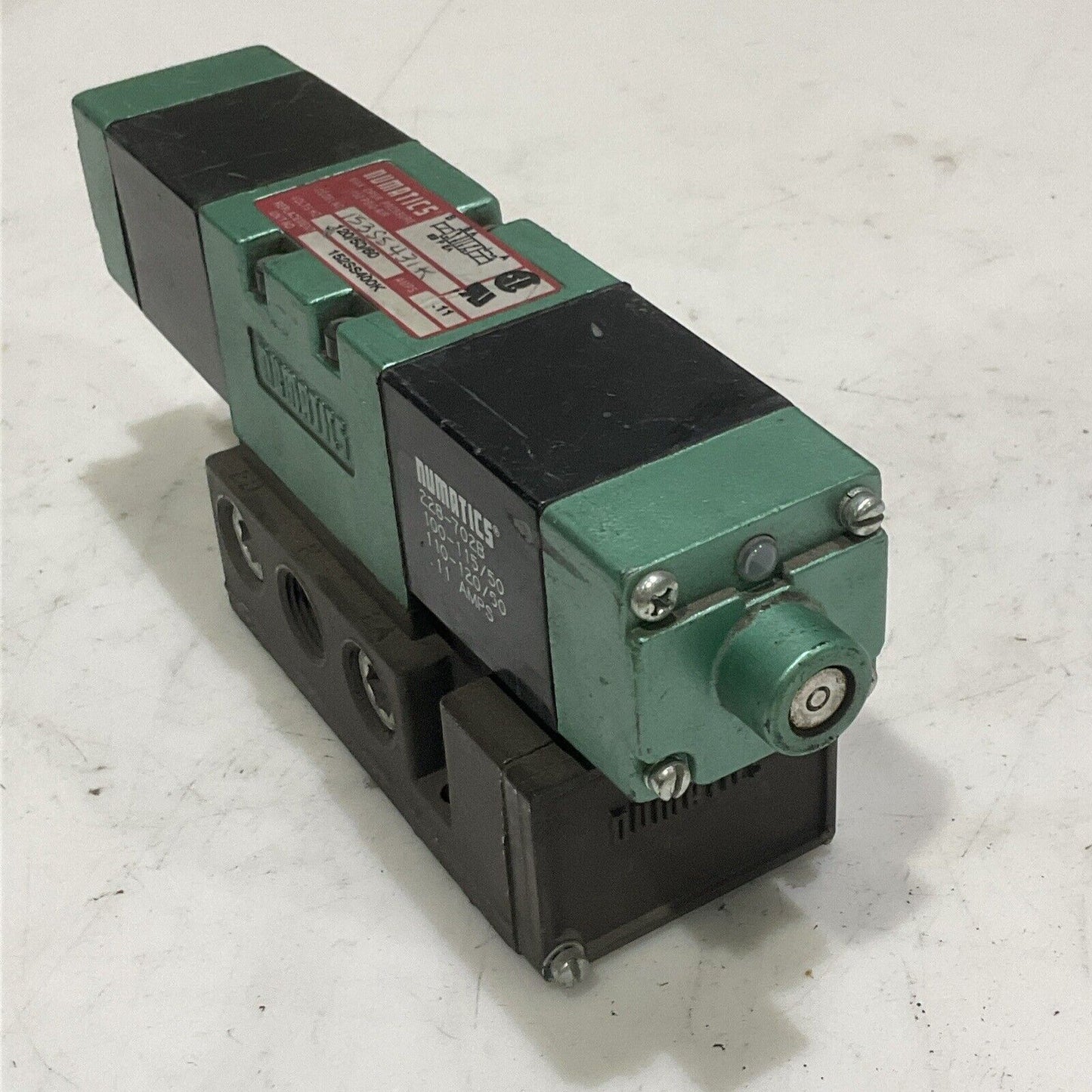 NUMATICS 153SS431K 228-702B PNEUMATIC SOLENOID VALVE 150 PSIG