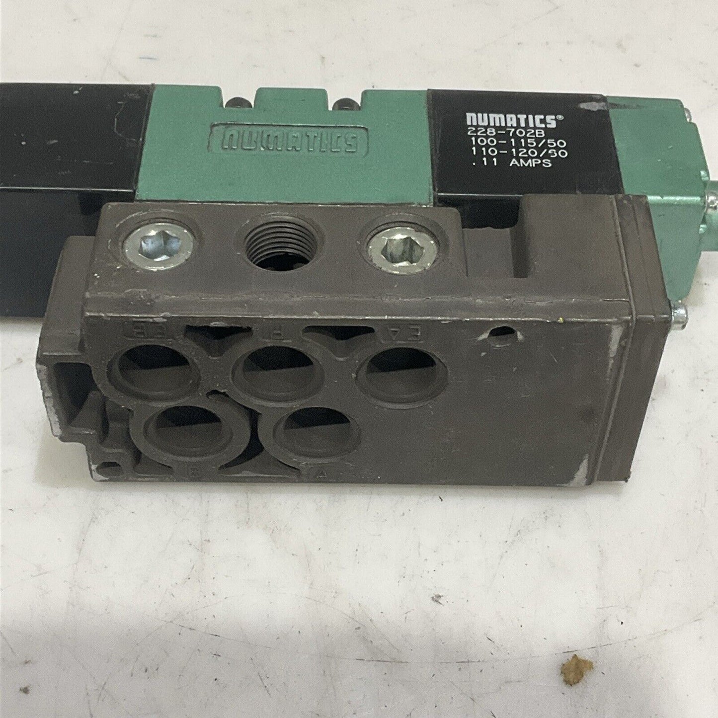 NUMATICS 153SS431K 228-702B PNEUMATIC SOLENOID VALVE 150 PSIG