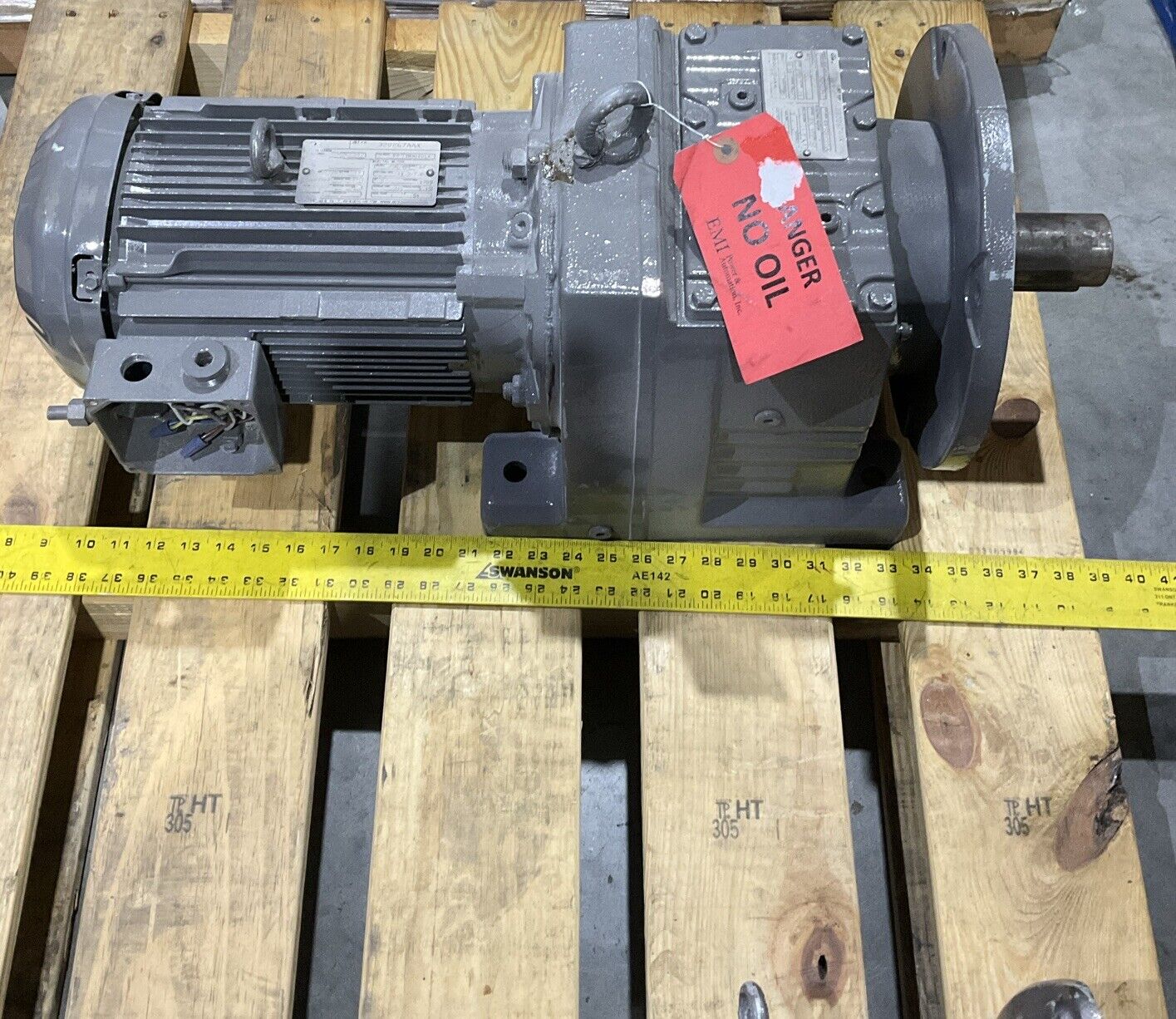 JBT 320267AAX R8FDRN100L4 460V 60HZ MOTOR U4M