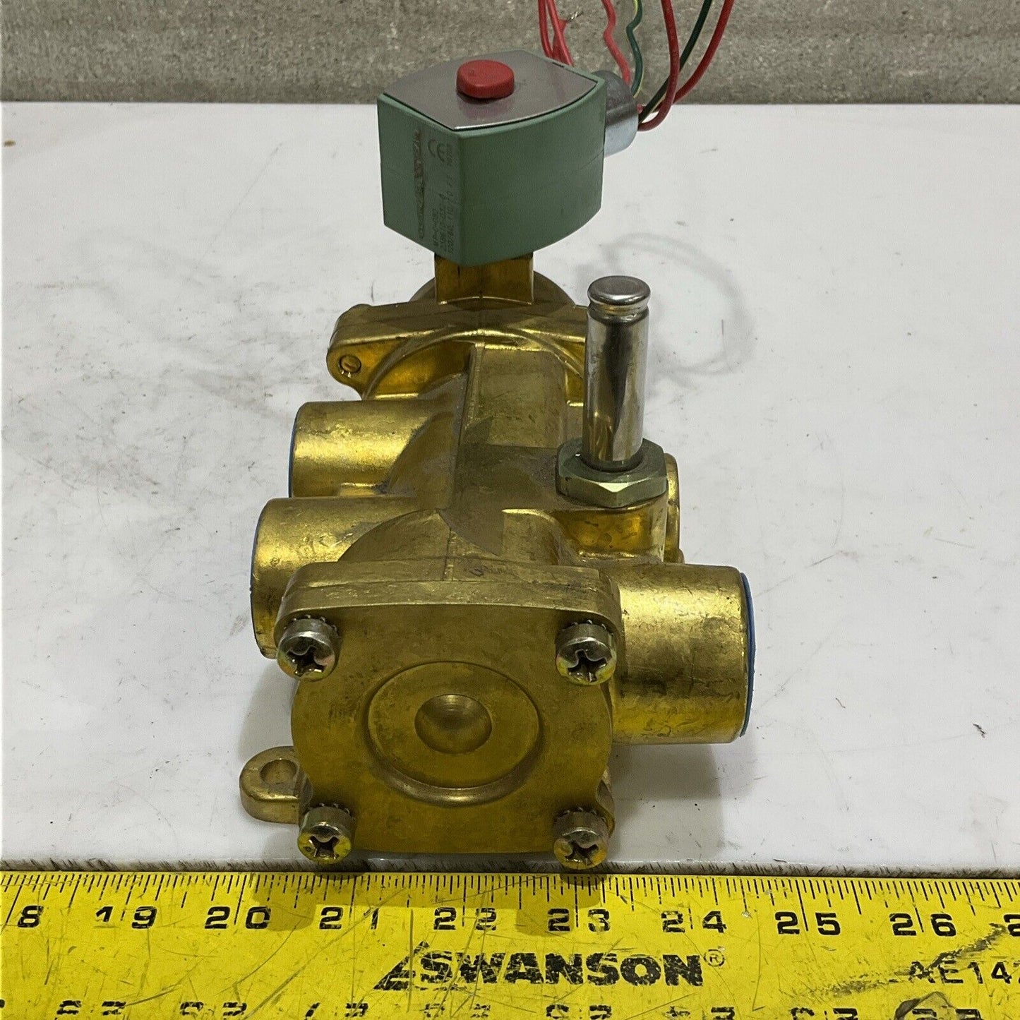 ASCO 302725 A547237 8344G056 SOLENOID VALVE 1 10.1 W 10-300 PSIG 373