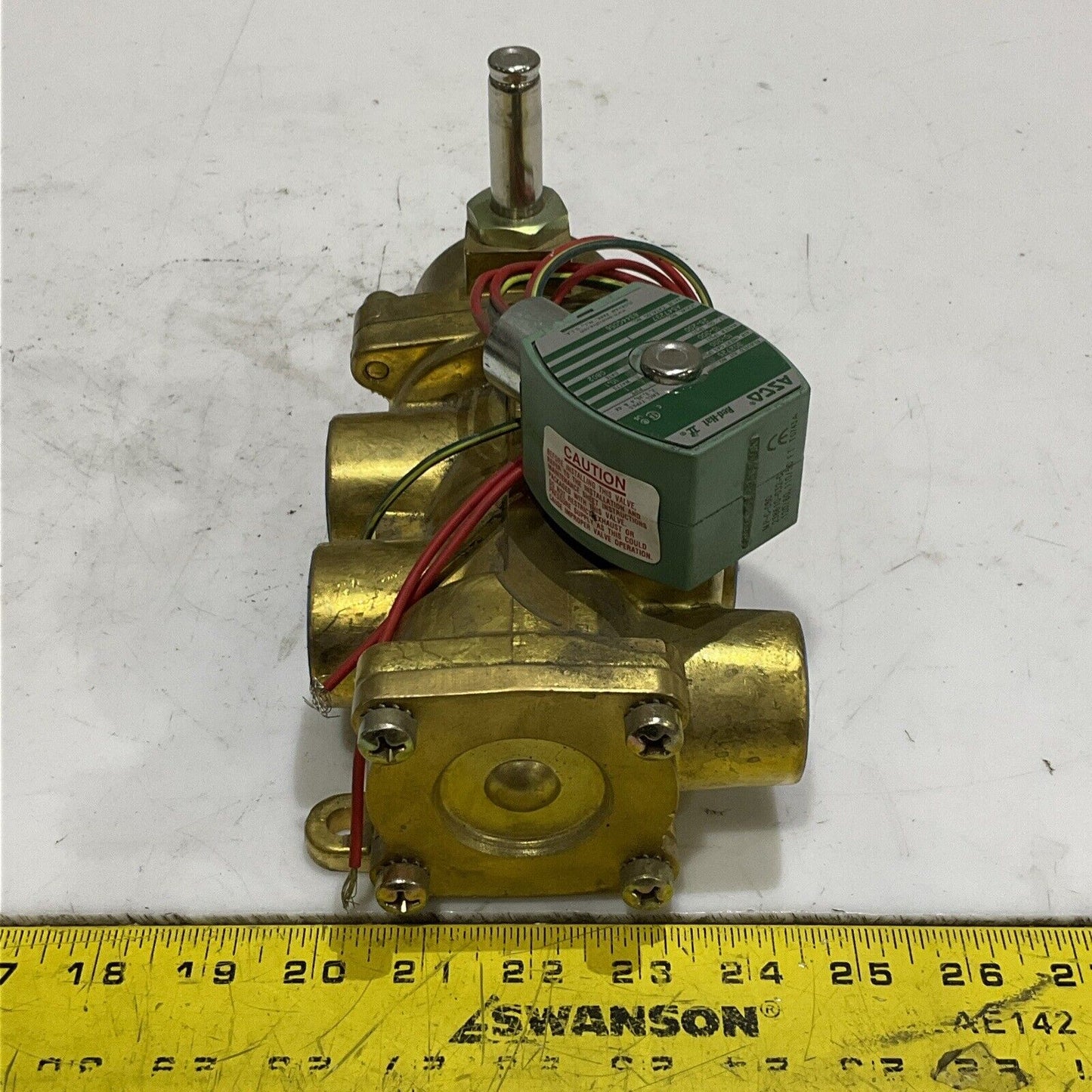 ASCO 302725 A547237 8344G056 SOLENOID VALVE 1 10.1 W 10-300 PSIG 373