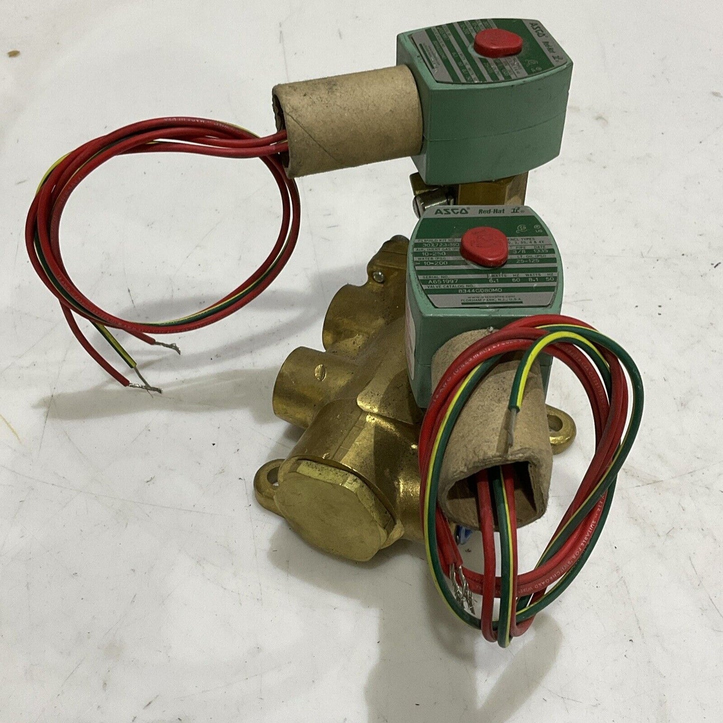 ASCO A651997 8344G080M0 302723MO SOLENOID VALVE 3/8IN 60/50HZ 6.1/8W 250 PSI 373