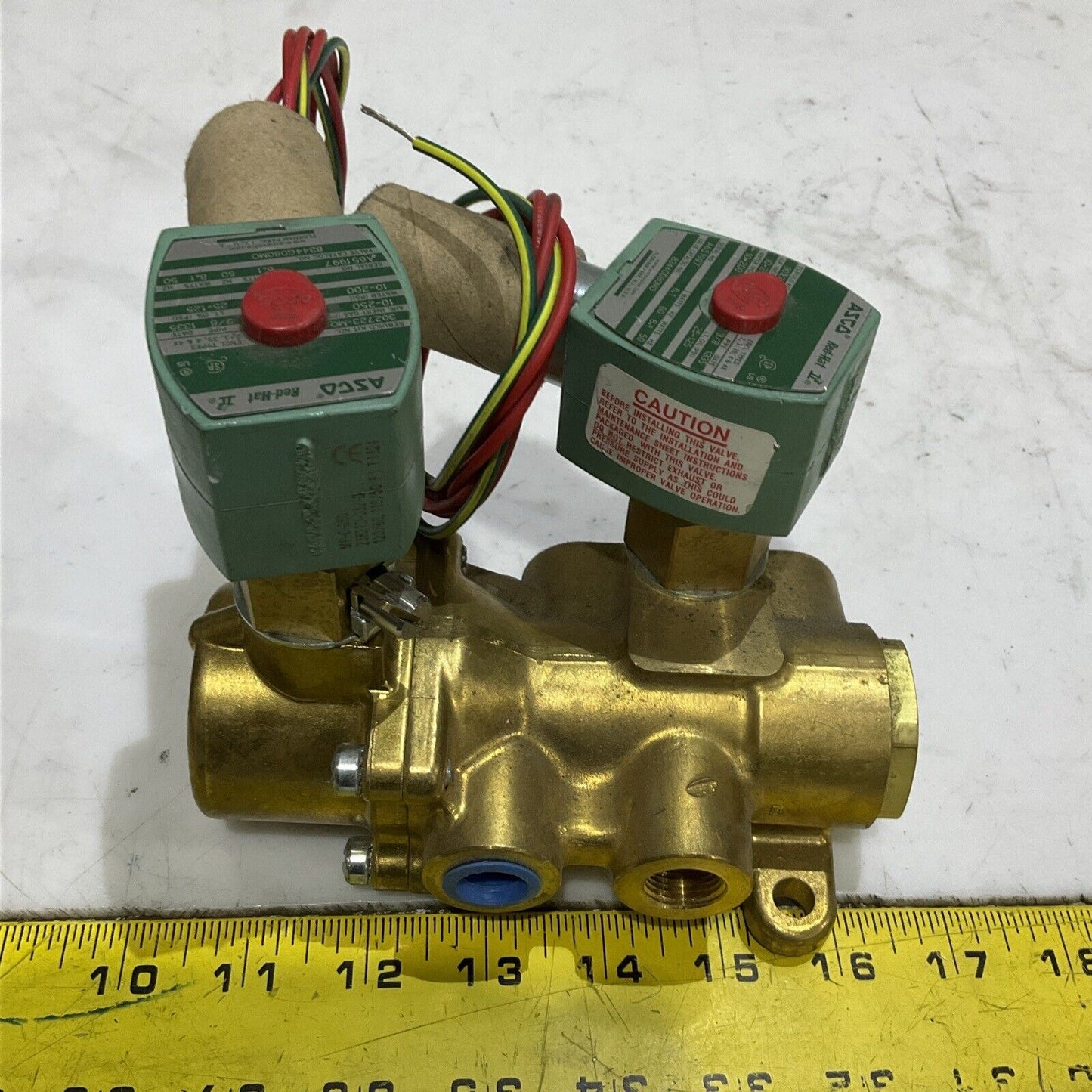 ASCO A651997 8344G080M0 302723MO SOLENOID VALVE 3/8IN 60/50HZ 6.1/8W 250 PSI 373