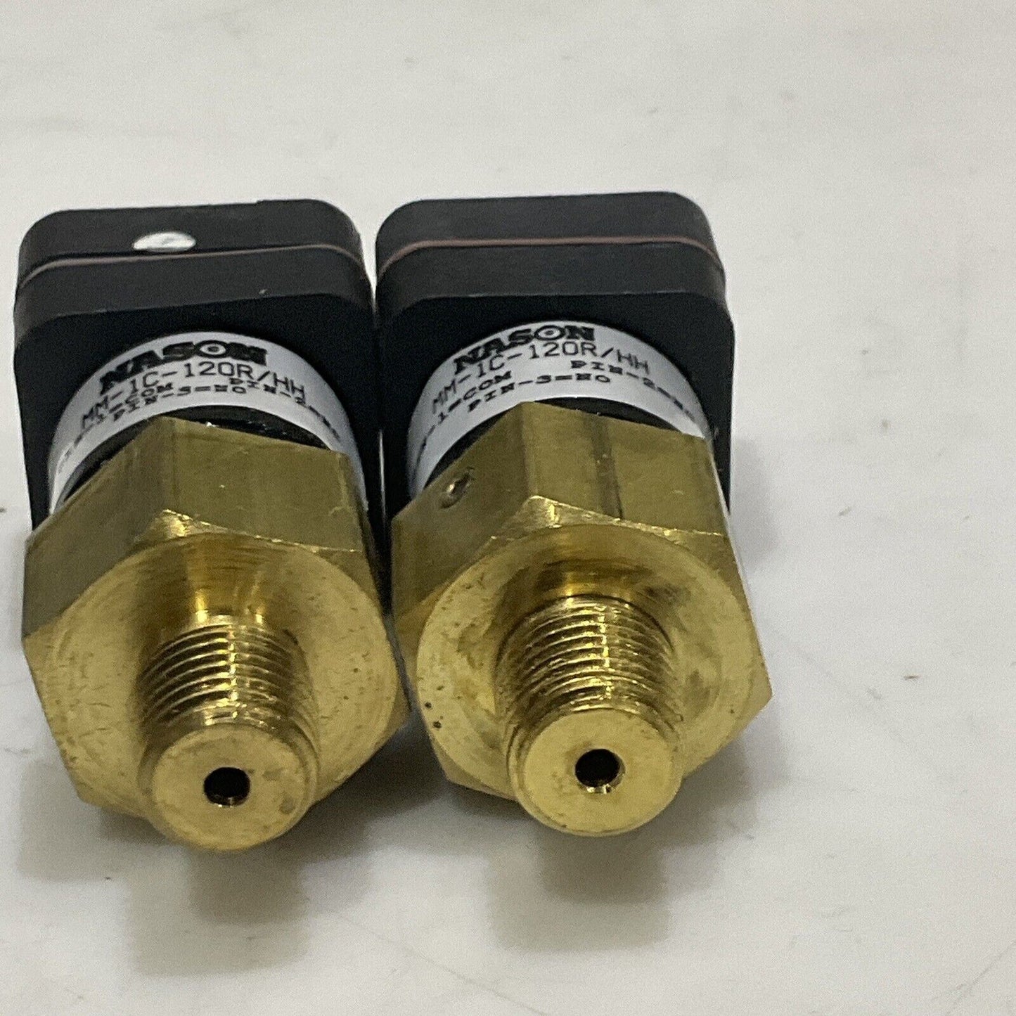 NASON MM-1C-120R/HH LOW PRESSURE SWITCH LOT OF 2 U3S