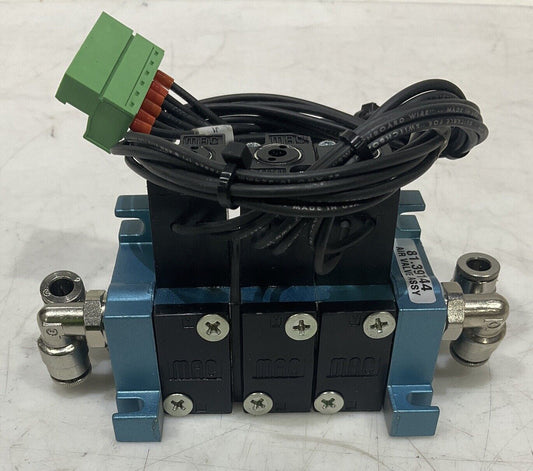 MAC 45A-SC1-DDPA-1BA SOLENOID AIR VALVE ASSEMBLY U3S