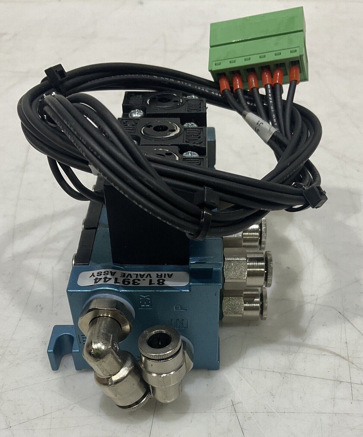 MAC 45A-SC1-DDPA-1BA SOLENOID AIR VALVE ASSEMBLY U3S