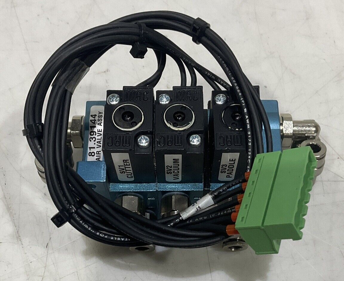 MAC 45A-SC1-DDPA-1BA SOLENOID AIR VALVE ASSEMBLY U3S