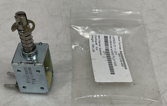 MAGNET SCHULTZ S-10230 SOLENOID WITH PLUNGER SPRING U3S