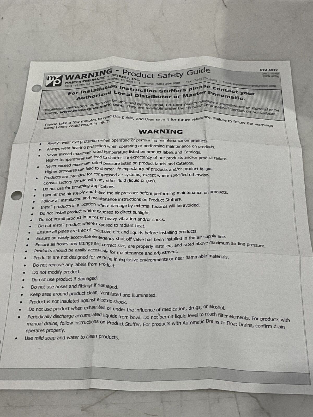 MASTER PNEUMATIC-DETROIT R100-2SR343 REGULATOR LOT OF 2 U3S