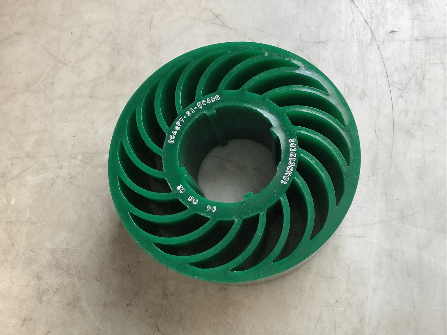 GENERIC 141K136H01 3CASPT-21-B-0496 60A RUBBER PINCH WHEEL GREEN U3S