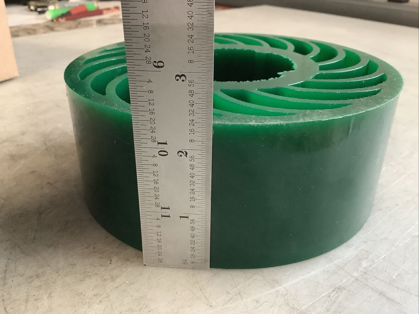 GENERIC 141K136H01 3CASPT-21-B-0496 60A RUBBER PINCH WHEEL GREEN U3S