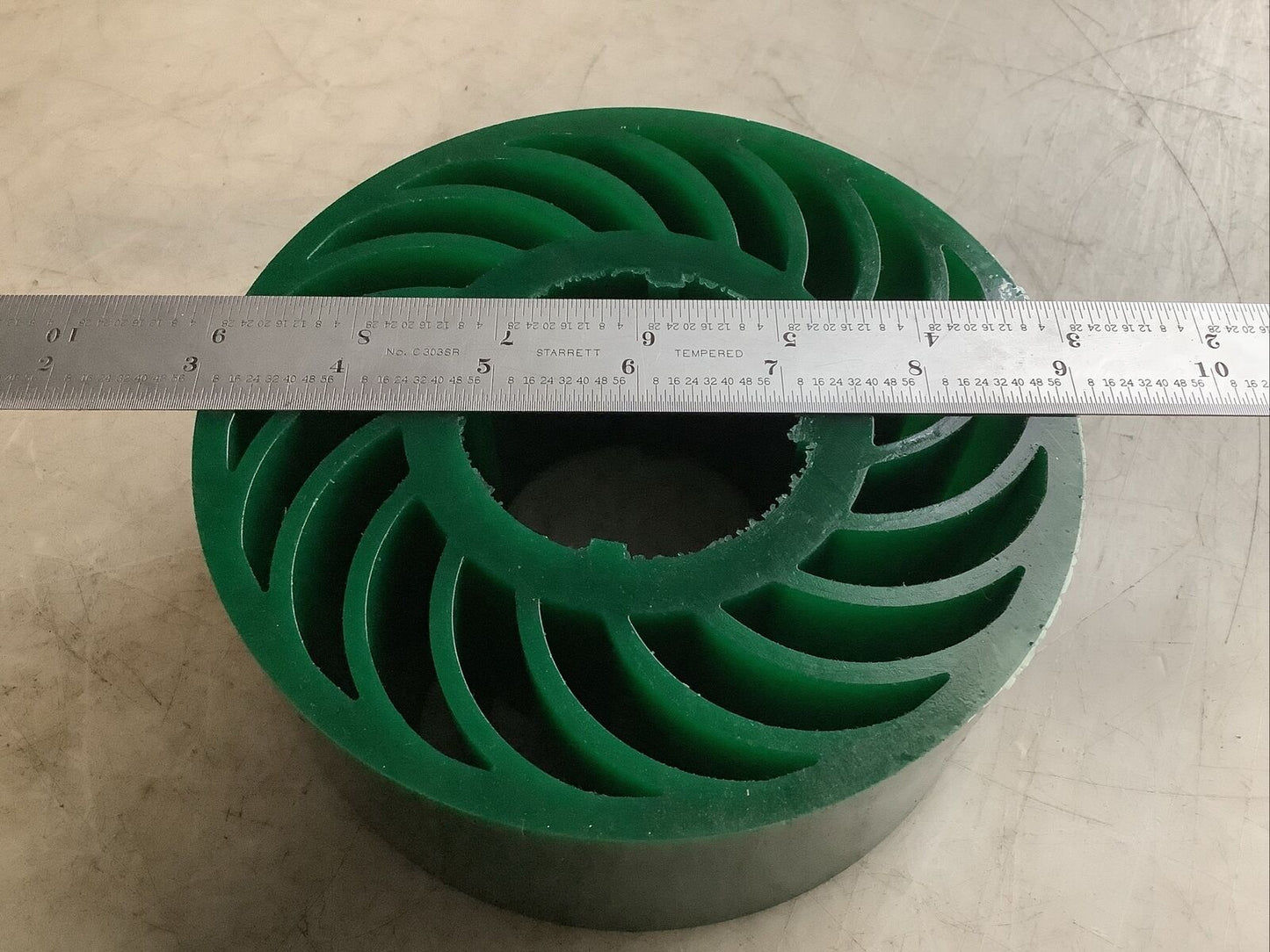 GENERIC 141K136H01 3CASPT-21-B-0496 60A RUBBER PINCH WHEEL GREEN U3S